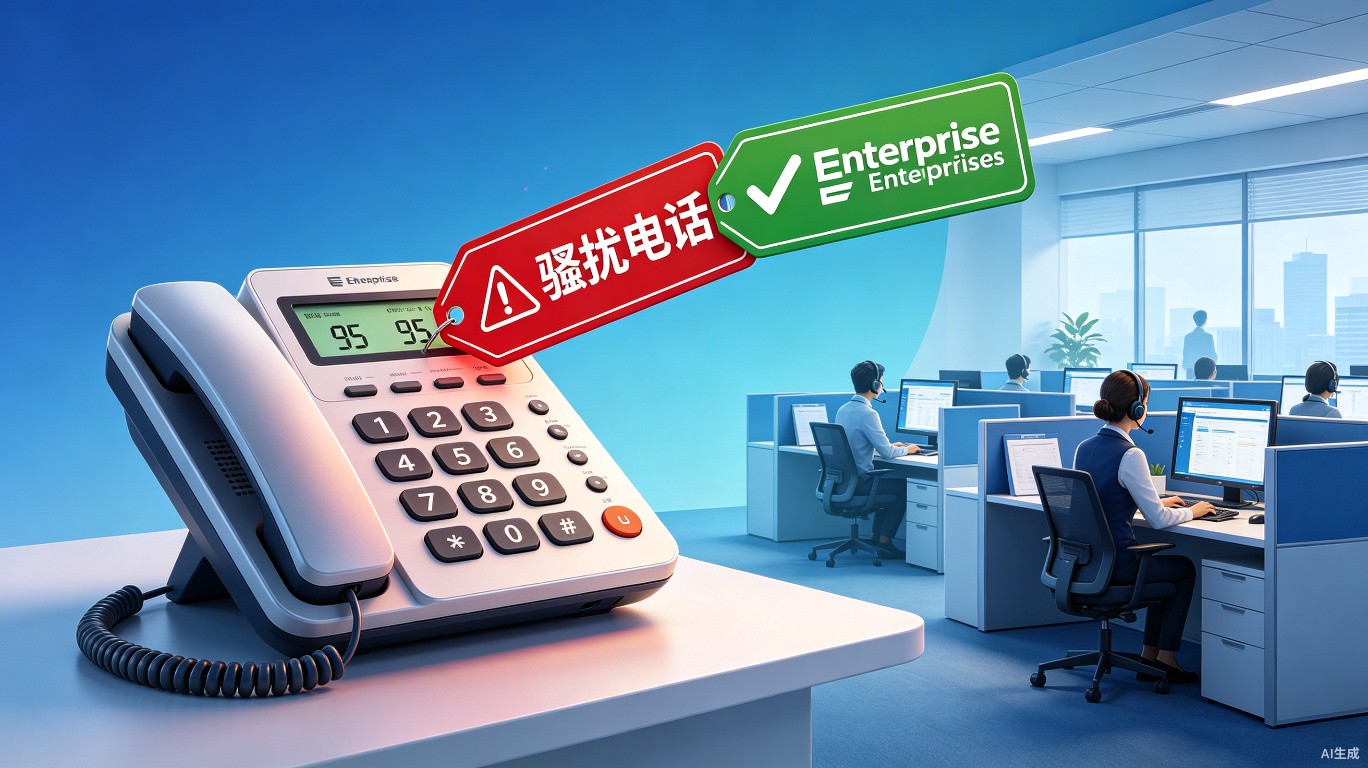 95/96企业号码被标记骚扰电话投诉量环比涨35.4%！标记清除+号码认证+合规外呼全流程攻略。